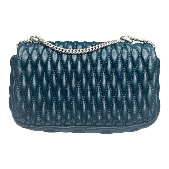 Tory Burch Kira Mini Diamond Leather Flap Shoulder Bag - Picture 3 of 9